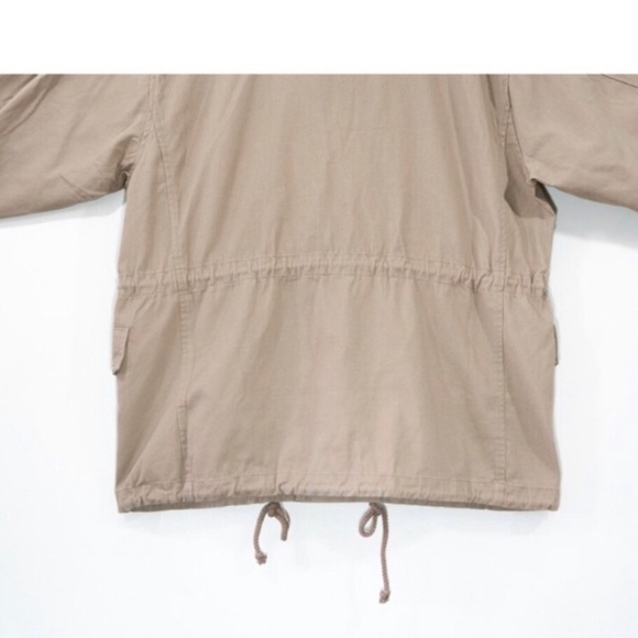 SALE! Khaki Military Anorak Utility Jacket Coat Medium - Picture 14 of 14